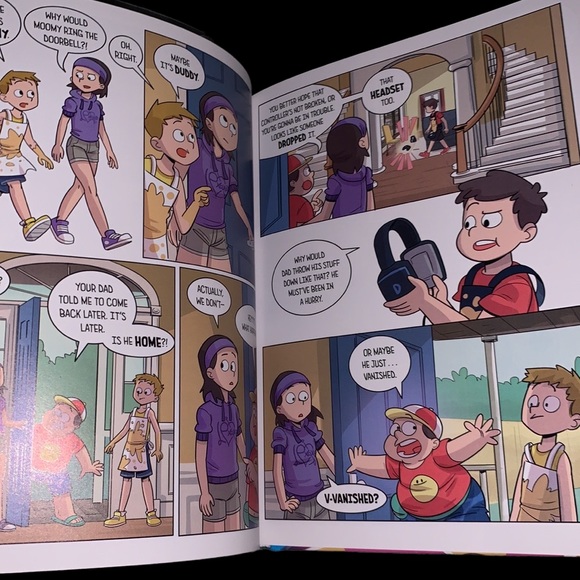 New Kids Book Hard Cover FGTeeV Into the game Book - Picture 2 of 4